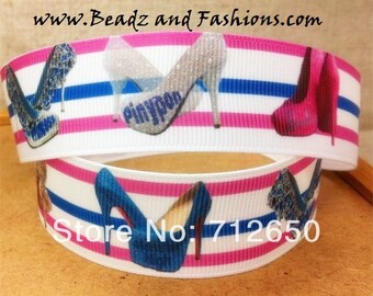stiletto pumps heeld 1 inch grosgrain ribbon 25mm 1yrd shoes