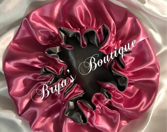 Infant 6-12 Month Satin Bonnet