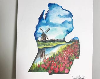 Holland Michigan print 11x14!