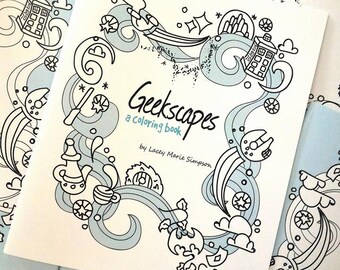 Geekscapes Coloring Book / C337