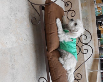Pet Bed, made with fine wrought iron hand forged, hand made 31 1/2" x 15 3/4" x 6"