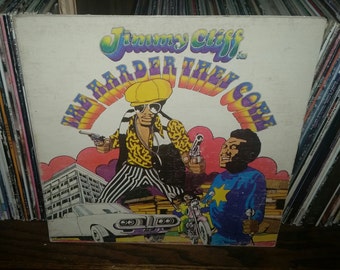 Jimmy Cliff The Harder They Come Vintage Vinyl Record