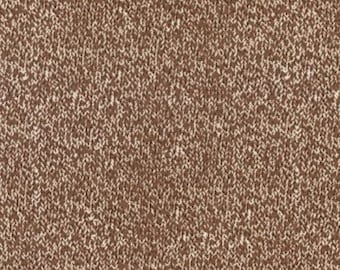 Sock Monkey fabric | Texture Brown Sock 15075 17 | Quilting Cotton fabric