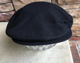 Pendleton Vintage 100% Virgin Wool Hat Cabbie Driver Newsboy LARGE
