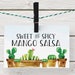 Editable Fiesta Food or Drink Labels | 3"x2" Folded Tent Cards | Instant Download | Printable Party Decor | Editable PDF Labels | Fiesta