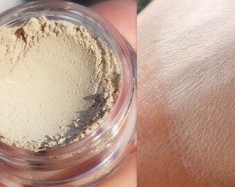 NEW! VANILLA CREAM Matte Vegan Eyeshadow and Eyeliner Makeup- All Natural, Vegan Friendly