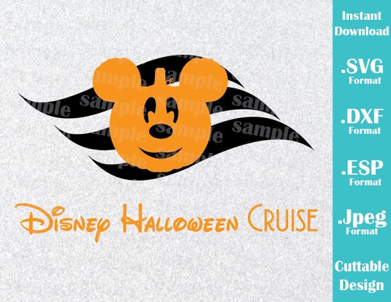 Download INSTANT DOWNLOAD SVG Disney Inspired Disney Halloween Cruise