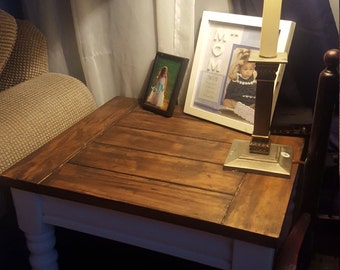 Refinished end table