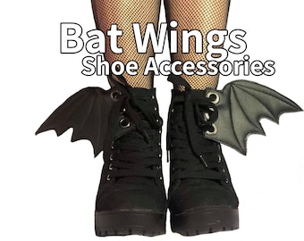 Bat wing add on shoe accessories
