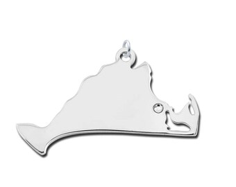 Sterling Silver Marthas Vineyard charm