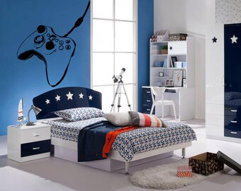 Video Games Wall Decal Sticker Controller wall decal Xbox Playstation video game wall decals gamer wall decal 380b