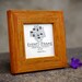 Yellow Picture Frame, Wooden Photo Frame, Rustic wood Frame SIZES 4x4 4x6 5x5 5x7 5.5x8.5 6x6 6x8 7x7 7x9 8x8 8x10 10x10 8x12 8.5x11 11x14