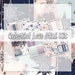 Celestial Love - MINI Weekly Decorative Kit - February Valentine's Day Valentine Love Neutrals - 6 sticker sheets, Perfect for ECLP