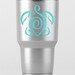 Sea Turtle Decal / Ocean Decal / Yeti Decal / Car Decal / Vinyl Sticker