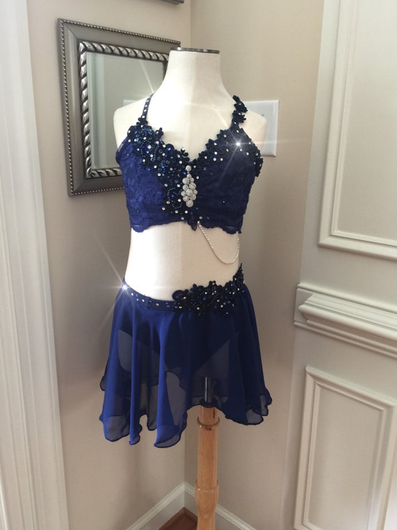 2 Piece Custom Lyrical Dance Costumejazz Or Contemporary 