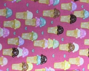 Ice cream Fabric-1 yard
