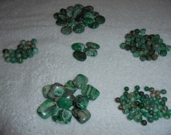 Green crazy lace agate