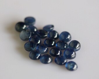 3.5 mm Natural Blue Sapphire - 1 cab
