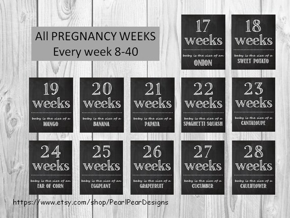 pregnancy calendars week by week