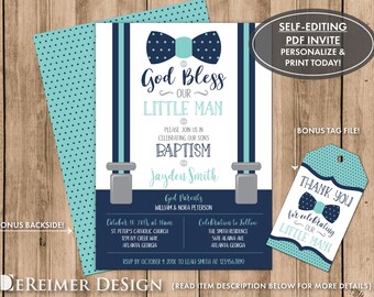 baptism invitations for boys