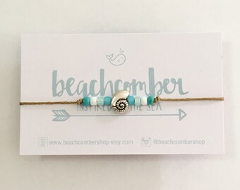 beach anklet, boho jewelry, friendship bracelet