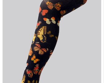 Butterfly Vintage Print Tight High Quality