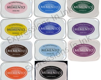 NEW! Tsukineko Memento Full Size Ink Pad - Choice of Colors