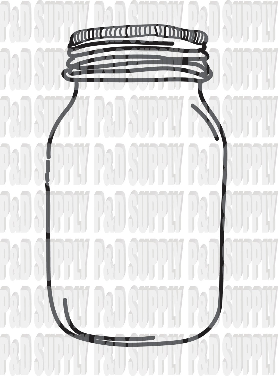 Download Jar SVG DXF Digital Cut file for Cricut or Silhouette svg