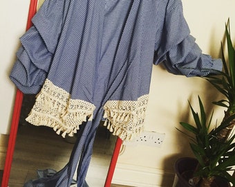 Womens wrap over top