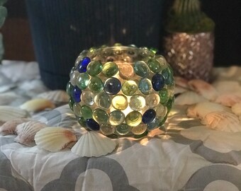 Chic Glass Candle Holder