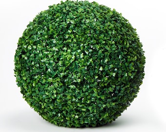 Topiary Ball, boxwood ball, boxwood topiary ball, artificial plants (item: 25-0230, 25-0243