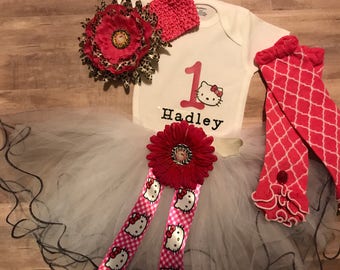 Hello kitty birthday outfit