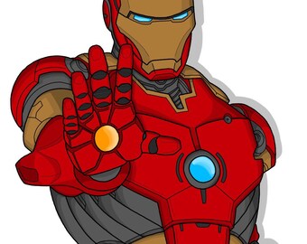 Iron Man Original Print