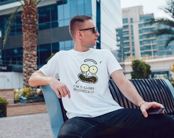 I am T Shirt Riiiiick, Rick & Morty T-shirt, RICK and MORTY Fans Tee, Ugly Rick, Comic Shirt, Rick and Morty T Shirt