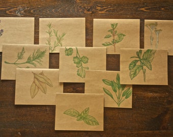 Pack of 10 hand drawn greeting cards