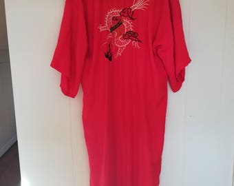 Vintage Oriental Dragon Robe