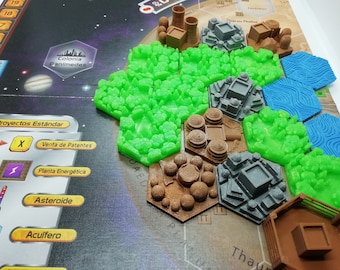 42 Tiles Full Set for Terraforming Mars Board Game