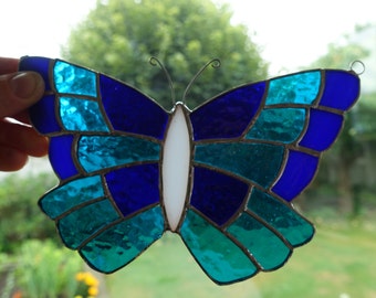 Stained Glass Butterfly Sun Catcher