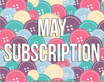 May Monthly Subscription - Button Bugs