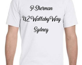 P. Sherman 42 Wallaby Way Sydney Tee-Shirt, Funny Shirt, Shirt, Unisex Shirt, Funny T-Shirt, Christmas Gift
