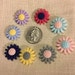 Resin Flowers NEEDLE MINDER Cross Stitching-Cross Stitch-Embroidery-Hand Embroidery-Needlepoint