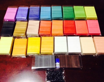Origami multicolor papers 2,700 plus papers for 46.00 Make every thing you like