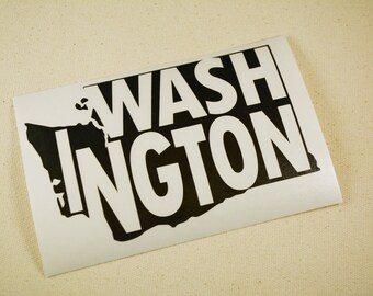 Washington Roots Decal Washington Vinyl Decal Washington