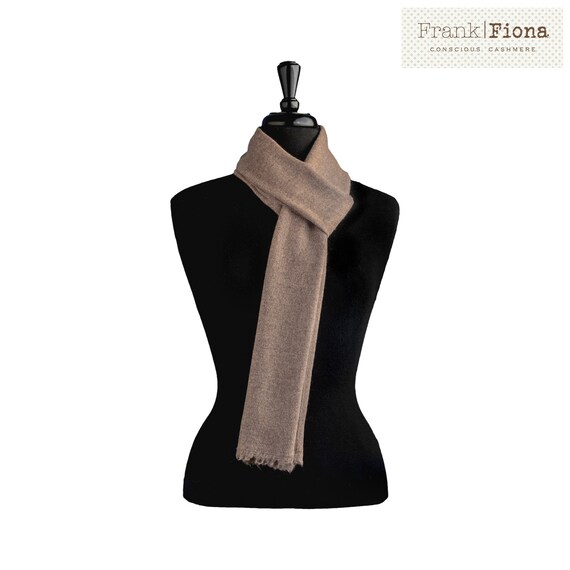 Cashmere scarf vegan clothing knitted scarf pashmina shawl aesthetic clothing natural organic fabric scarf men nepal wool gift for men 6N