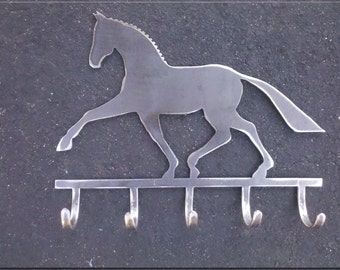 Dressage Horse with Hooks