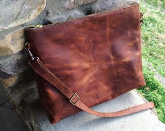 Leather Crossbody Bag, Leather Diaper Bag, Leather Bag, Leather tote, camera bag