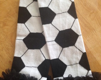 Children's Soccer leg warmers ruffles