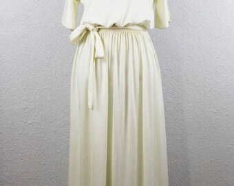 1970's Maxi Grecian Dress