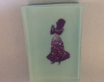 purple Snow White soap