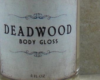 Deadwood - Body Gloss - Wild Honey, Golden Amber, Worn Brown Leather